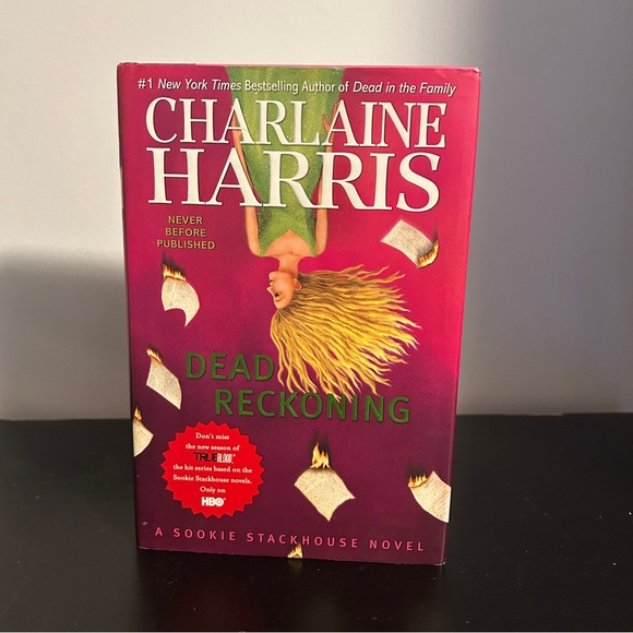Other - Charlaine Harris 'Dead Reckoning' True Blood Hardcover Book